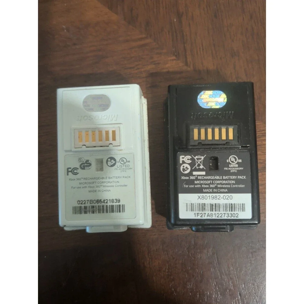 Microsoft Xbox 360 3600mAh Rechargeable Battery Pack for Controller Untested